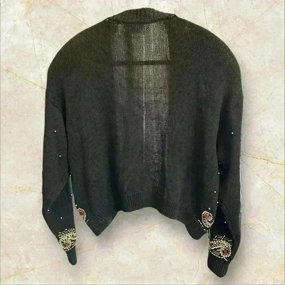 Vintage Cristina Embellished Cardigan - Picture 9 of 14